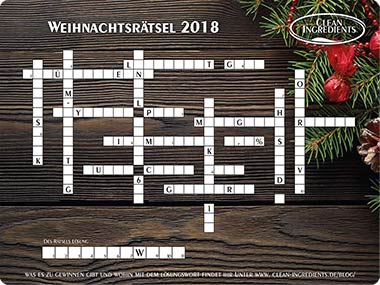 Weihnachtsrätsel 2018