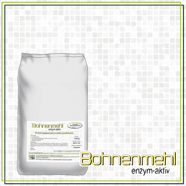 Bohnenmehl enzym-aktiv